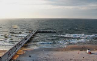 Kołobrzeg molo Hotel Bałtyk - 08-07-2026 18:43