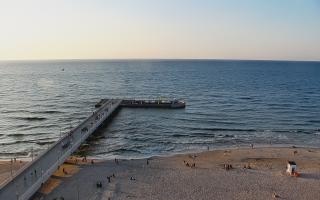Kołobrzeg molo Hotel Bałtyk - 09-07-2026 18:31