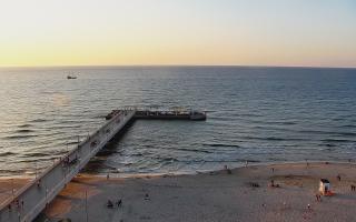 Kołobrzeg molo Hotel Bałtyk - 09-07-2026 18:54