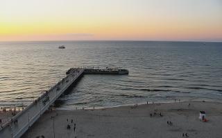 Kołobrzeg molo Hotel Bałtyk - 09-07-2026 19:25