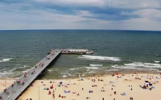 Kołobrzeg molo Hotel Bałtyk - 12-07-2026 10:51
