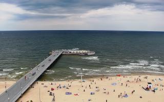 Kołobrzeg molo Hotel Bałtyk - 12-07-2026 11:14