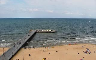 Kołobrzeg molo Hotel Bałtyk - 12-07-2026 11:45