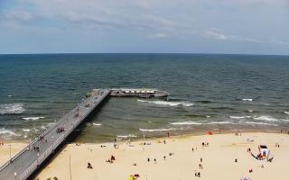 Kołobrzeg molo Hotel Bałtyk - 12-07-2026 11:52