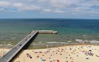 Kołobrzeg molo Hotel Bałtyk - 13-07-2026 13:33