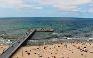 Kołobrzeg molo Hotel Bałtyk - 13-07-2026 13:49