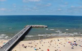 Kołobrzeg molo Hotel Bałtyk - 13-07-2026 14:04
