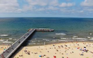Kołobrzeg molo Hotel Bałtyk - 13-07-2026 14:35
