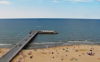 Kołobrzeg molo Hotel Bałtyk - 14-07-2026 14:54