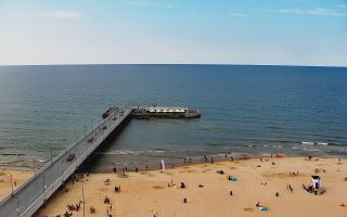 Kołobrzeg molo Hotel Bałtyk - 14-07-2026 15:17