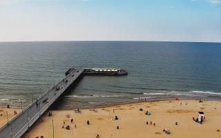 Kołobrzeg molo Hotel Bałtyk - 14-07-2026 15:48