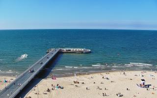 Kołobrzeg molo Hotel Bałtyk - 15-07-2026 15:18