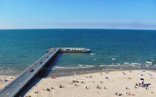 Kołobrzeg molo Hotel Bałtyk - 15-07-2026 15:26