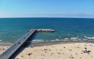 Kołobrzeg molo Hotel Bałtyk - 15-07-2026 15:33