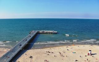 Kołobrzeg molo Hotel Bałtyk - 15-07-2026 15:49