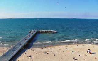 Kołobrzeg molo Hotel Bałtyk - 15-07-2026 15:57