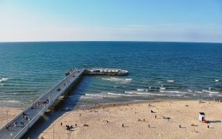 Kołobrzeg molo Hotel Bałtyk - 15-07-2026 16:27