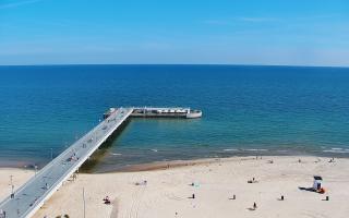 Kołobrzeg molo Hotel Bałtyk - 16-07-2026 07:24