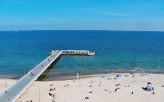 Kołobrzeg molo Hotel Bałtyk - 16-07-2026 08:02