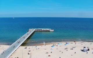 Kołobrzeg molo Hotel Bałtyk - 16-07-2026 08:18