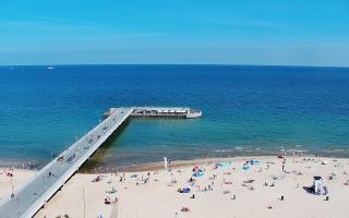 Kołobrzeg molo Hotel Bałtyk - 16-07-2026 08:41
