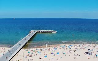 Kołobrzeg molo Hotel Bałtyk - 16-07-2026 09:42