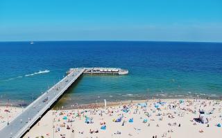 Kołobrzeg molo Hotel Bałtyk - 16-07-2026 09:50