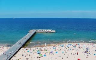 Kołobrzeg molo Hotel Bałtyk - 16-07-2026 10:44