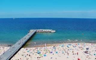 Kołobrzeg molo Hotel Bałtyk - 16-07-2026 10:52