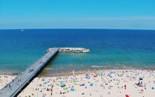 Kołobrzeg molo Hotel Bałtyk - 16-07-2026 10:59