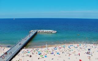 Kołobrzeg molo Hotel Bałtyk - 16-07-2026 11:22