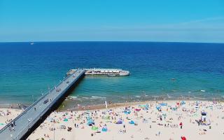 Kołobrzeg molo Hotel Bałtyk - 16-07-2026 11:38