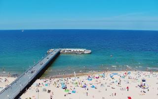 Kołobrzeg molo Hotel Bałtyk - 16-07-2026 11:46