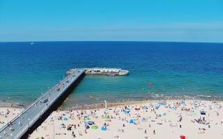 Kołobrzeg molo Hotel Bałtyk - 16-07-2026 12:09