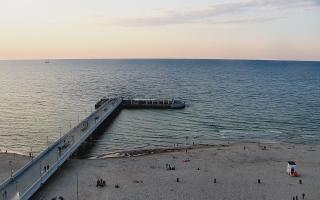 Kołobrzeg molo Hotel Bałtyk - 16-07-2026 18:34
