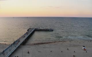 Kołobrzeg molo Hotel Bałtyk - 16-07-2026 18:57