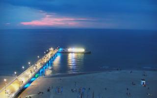 Kołobrzeg molo Hotel Bałtyk - 17-07-2026 20:07