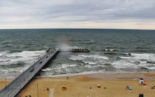 Kołobrzeg molo Hotel Bałtyk - 21-07-2026 05:47