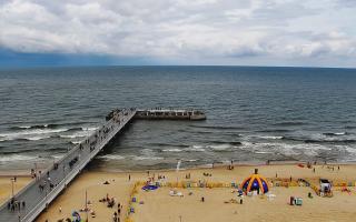 Kołobrzeg molo Hotel Bałtyk - 22-07-2026 09:36