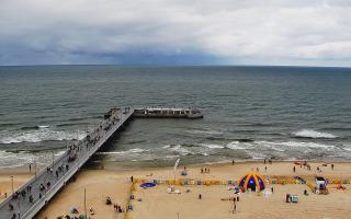 Kołobrzeg molo Hotel Bałtyk - 22-07-2026 09:52