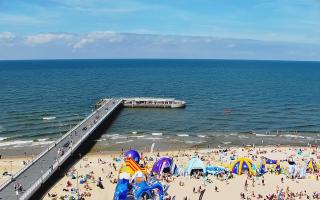 Kołobrzeg molo Hotel Bałtyk - 24-07-2026 12:50
