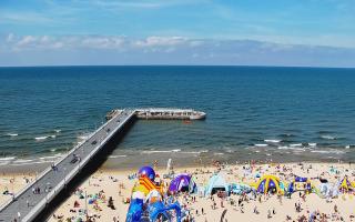 Kołobrzeg molo Hotel Bałtyk - 24-07-2026 12:58
