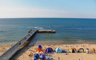 Kołobrzeg molo Hotel Bałtyk - 25-07-2026 16:42