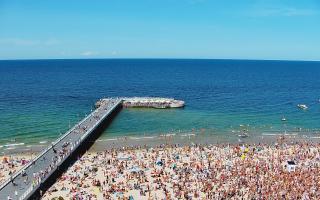 Kołobrzeg molo Hotel Bałtyk - 02-08-2026 12:24