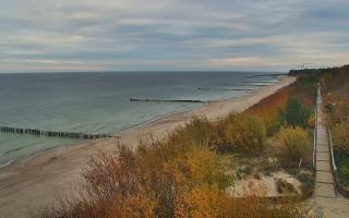 Dziwnów plaża - wschód - 21-10-2024 14:38