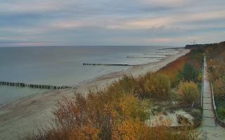 Dziwnów plaża - wschód - 21-10-2024 15:16