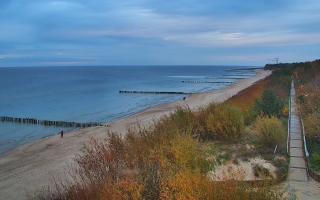 Dziwnów plaża - wschód - 21-10-2024 15:24