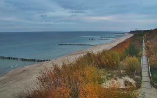 Dziwnów plaża - wschód - 21-10-2024 15:31