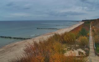 Dziwnów plaża - wschód - 21-10-2024 15:47