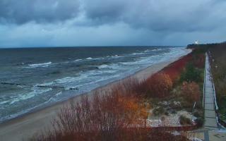 Dziwnów plaża - wschód - 21-11-2024 06:32